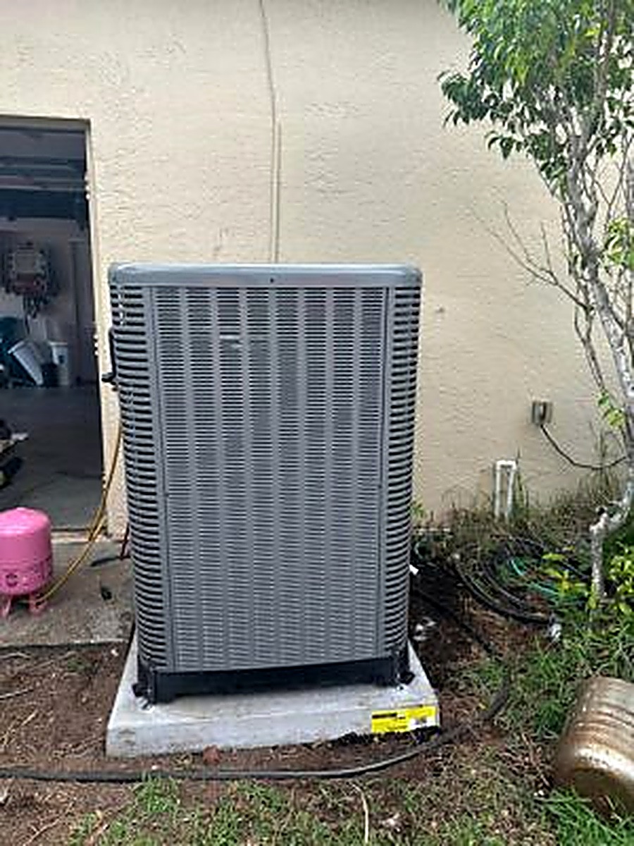 Attic air handler replacement