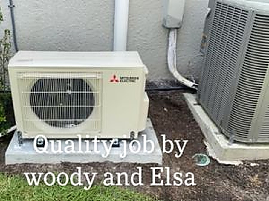 Mini-split condenser installation