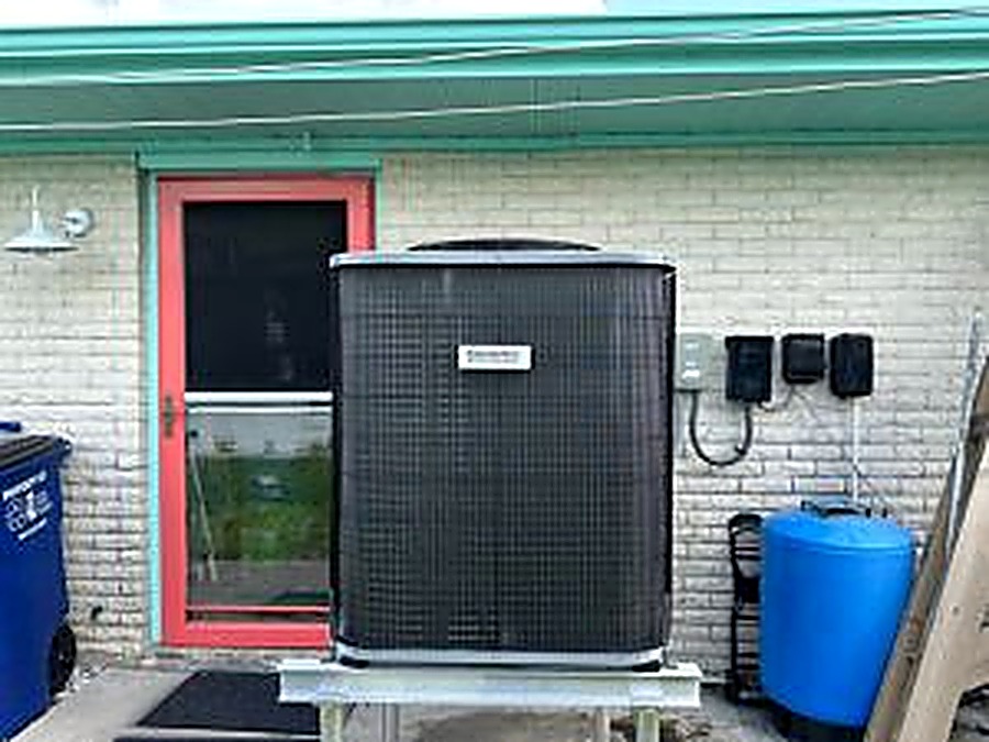 Algood Heating & Cooling booth at a local event
